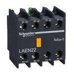 Schneider Electric Дополнительный контактный блок TesysE 2НО+2НЗ ( арт. LAEN22) в Салавате фото